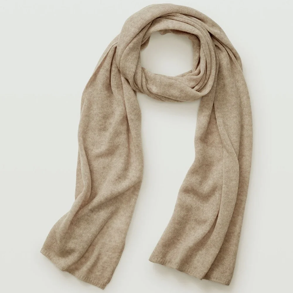Kensington Cashmere Scarf - Brand New - NEVER WORN - Brown